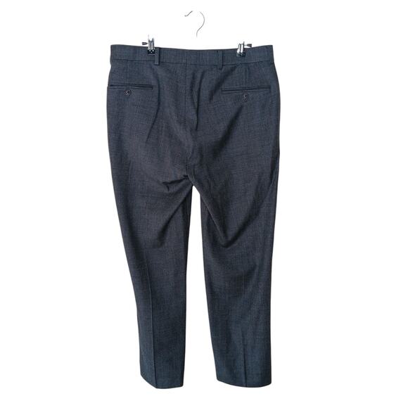 Men's Brooks Brothers 346 Regent 34 X 32 Dark Gray Dress Pants Wool - Picture 3 of 16